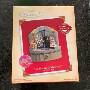 Hallmark Keepsake. Wizard of Oz. “I’m melting! Melting!”